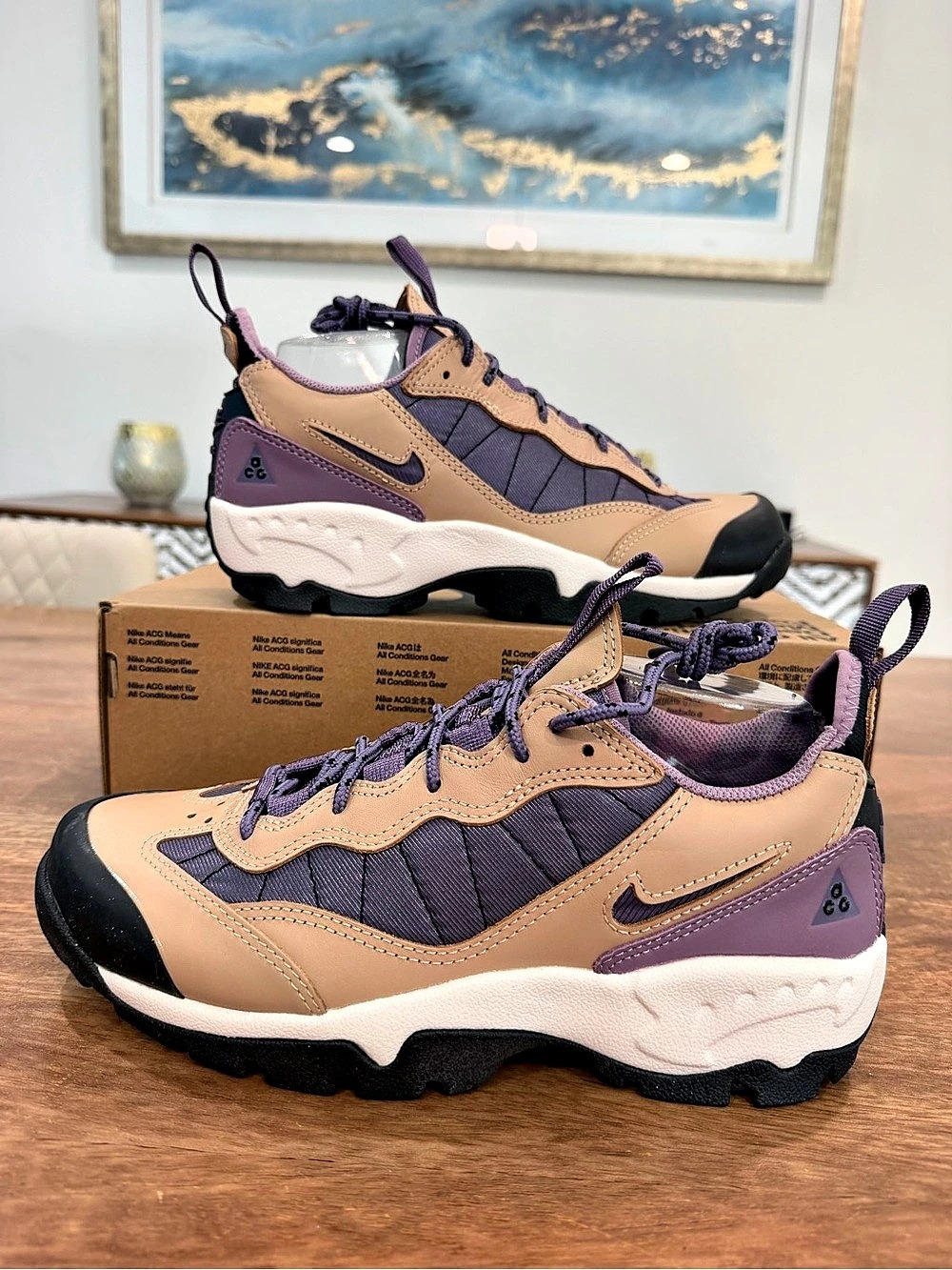 Nike ACG Air Mada ACG Hemp/Canyon Purple-BNIB Size 8.5M/10W